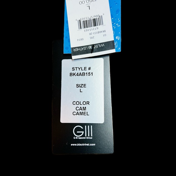 Black Rivet Men's Peacoat Jacket Size Large Camel Color MSRP $350 #BK4AB151 - Picture 4 of 10